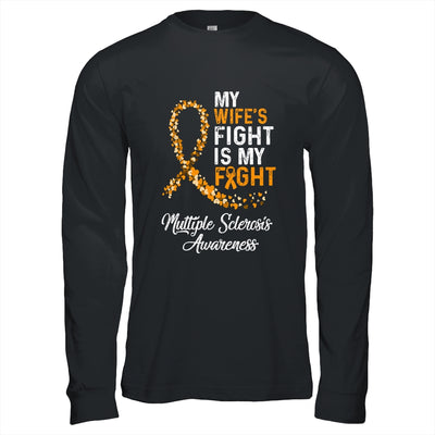 My Wifes Fight Is My Fight Multiple Sclerosis Awareness T-Shirt & Hoodie | Teecentury.com