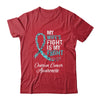 My Wifes Fight Is My Fight Ovarian Cancer Awareness T-Shirt & Hoodie | Teecentury.com