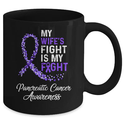 My Wifes Fight Is My Fight Pancreatic Cancer Awareness Mug Coffee Mug | Teecentury.com