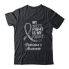 My Wifes Fight Is My Fight Parkinson's Cancer Awareness T-Shirt & Hoodie | Teecentury.com