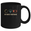 My Worst Nightmare Shirt Funny Gifts For A Gamer Mug Coffee Mug | Teecentury.com