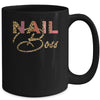 Nail Boss Leopard Nail Teacher Mug Coffee Mug | Teecentury.com