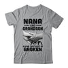 Nana And Grandson A Bond That Can't Be Broken Gift T-Shirt & Hoodie | Teecentury.com