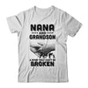 Nana And Grandson A Bond That Can't Be Broken Gift T-Shirt & Hoodie | Teecentury.com