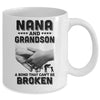 Nana And Grandson A Bond That Can't Be Broken Gift Mug Coffee Mug | Teecentury.com