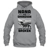 Nana And Grandson A Bond That Can't Be Broken Gift T-Shirt & Hoodie | Teecentury.com