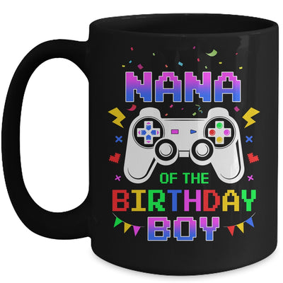 Nana Of The Birthday Boy Video Gamer Mug Coffee Mug | Teecentury.com