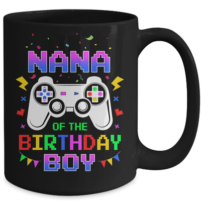 Nana Of The Birthday Boy Video Gamer Mug Coffee Mug | Teecentury.com