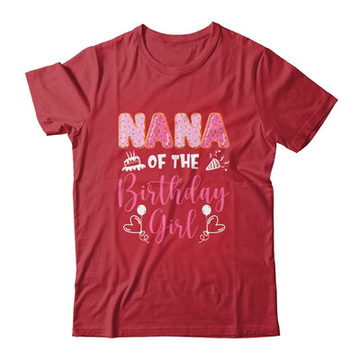 Nana Of The Birthday Girl Family Donut Birthday Shirt & Hoodie | teecentury