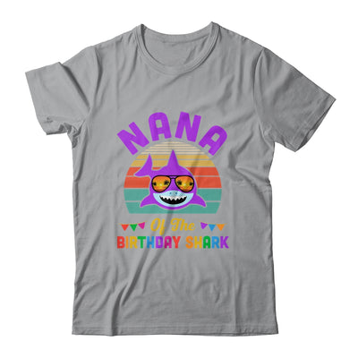 Nana Of The Shark Birthday Grandma Matching Family Shirt & Hoodie | teecentury