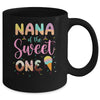 Nana Of The Sweet One Ice Cream 1st First Birthday Family Mug | teecentury