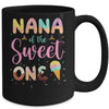 Nana Of The Sweet One Ice Cream 1st First Birthday Family Mug | teecentury