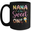 Nana Of The Sweet One Ice Cream 1st First Birthday Family Mug | teecentury