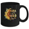 Nana Of The Wild One 1st Birthday Sunflower Mug Coffee Mug | Teecentury.com