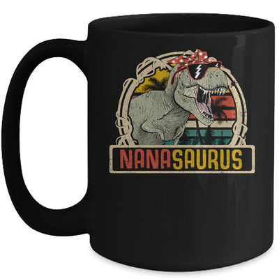 Nanasaurus T Rex Dinosaur Nana Saurus Family Matching Mug Coffee Mug | Teecentury.com