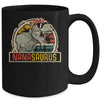 Nanasaurus T Rex Dinosaur Nana Saurus Family Matching Mug Coffee Mug | Teecentury.com