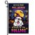 Never Mind The Witch Beware Of The Bulldog Flag Funny Halloween For Dog Lovers Flag | Teecentury.com