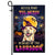 Never Mind The Witch Beware Of The Labrador Flag Funny Halloween For Dog Lovers Flag | Teecentury.com