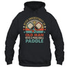 Never Underestimate Old Man With Pickleball Paddle Vintage T-Shirt & Hoodie | Teecentury.com