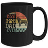 Newfoundland Best Dog Dad Ever Vintage Father's Day Retro Mug Coffee Mug | Teecentury.com