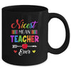 Nicest Mean Teacher Ever Funny Teacher Student Mug Coffee Mug | Teecentury.com