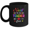 Nicest Mean Teacher Ever Funny Teacher Student Mug Coffee Mug | Teecentury.com