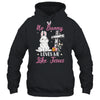 No Bunny Loves Me Like Jesus Easter Christian Religious Shirt & Tank Top | teecentury