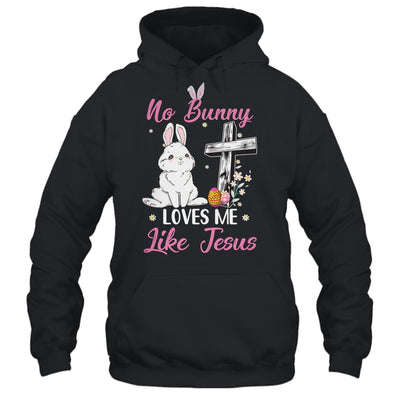 No Bunny Loves Me Like Jesus Easter Christian Religious Shirt & Tank Top | teecentury