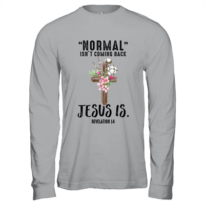 Normal Isn't Coming Back But Jesus Is Costume T-Shirt & Hoodie | Teecentury.com