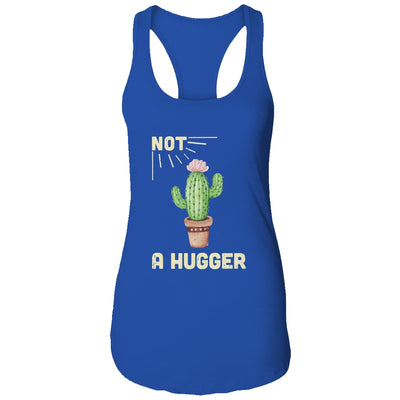 Not A Hugger Cactus Funny Vintage Sarcastic T-Shirt & Tank Top | Teecentury.com
