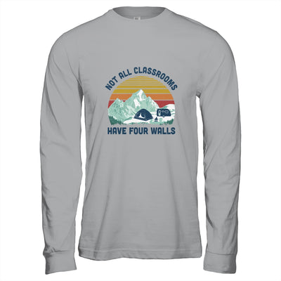 Not All Classrooms Have Four Walls Retro Homeschool Teacher T-Shirt & Hoodie | Teecentury.com