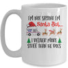 Not Saying Im Santa But I Deliver More Stuff Postal Worker Mug Coffee Mug | Teecentury.com