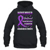 November Purple Ribbon Pancreatic Cancer Awareness Month Shirt & Hoodie | teecentury