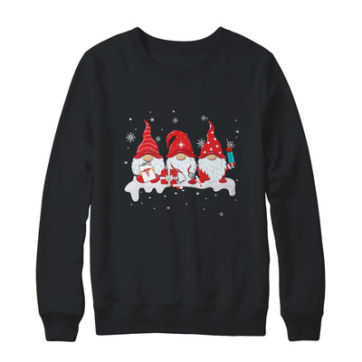 Nurse Christmas Gnomes Cute Nurses Xmas For Women T-Shirt & Sweatshirt | Teecentury.com