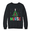 Nurse Christmas Tree Stethoscope RN LPN Nursing Xmas T-Shirt & Sweatshirt | Teecentury.com