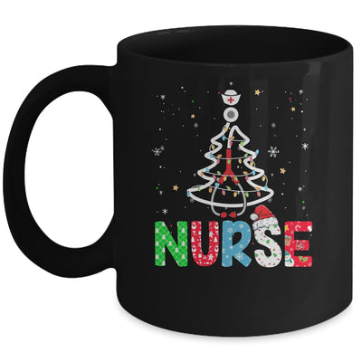 Nurse Christmas Tree Xmas Stethoscope RN LPN Nursing Mug Coffee Mug | Teecentury.com