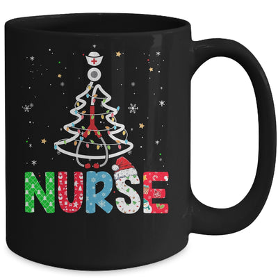 Nurse Christmas Tree Xmas Stethoscope RN LPN Nursing Mug Coffee Mug | Teecentury.com