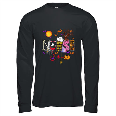 Nurse Funny Stethoscope Nurse Pumpkin Skull Lover Halloween T-Shirt & Hoodie | Teecentury.com