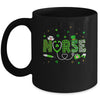 Nurse St Patrick's Day Lucky Nurse Shamrock Love Nurse Life Mug | teecentury