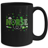 Nurse St Patrick's Day Lucky Nurse Shamrock Love Nurse Life Mug | teecentury