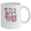 Nurse Valentines Day Heart Stethoscope Cute Love Nursing Mug | teecentury