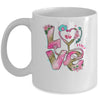 Nurse Valentines Day Heart Stethoscope Cute Love Nursing Mug | teecentury