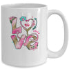 Nurse Valentines Day Heart Stethoscope Cute Love Nursing Mug | teecentury