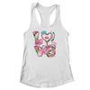 Nurse Valentines Day Heart Stethoscope Cute Love Nursing Shirt & Tank Top | teecentury