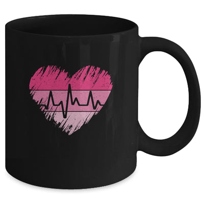 Nurse Valentines Day Heart Stethoscope Love Nursing Mug Mug | teecentury