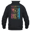 Nurse Week Nursing Nurse Heart Flag American Live Love Heal Shirt & Hoodie | teecentury