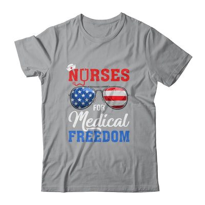 Nurses For Medical Freedom American Flag T-Shirt & Hoodie | Teecentury.com