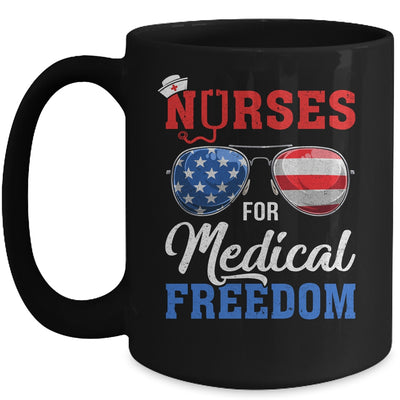 Nurses For Medical Freedom American Flag Mug Coffee Mug | Teecentury.com