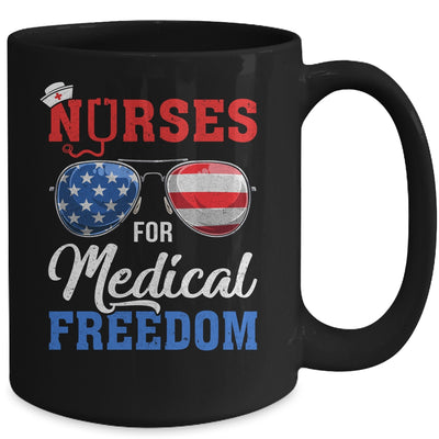 Nurses For Medical Freedom American Flag Mug Coffee Mug | Teecentury.com