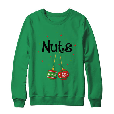 Nuts Chestnuts Couple Costume Christmas Ornament T-Shirt & Sweatshirt | Teecentury.com